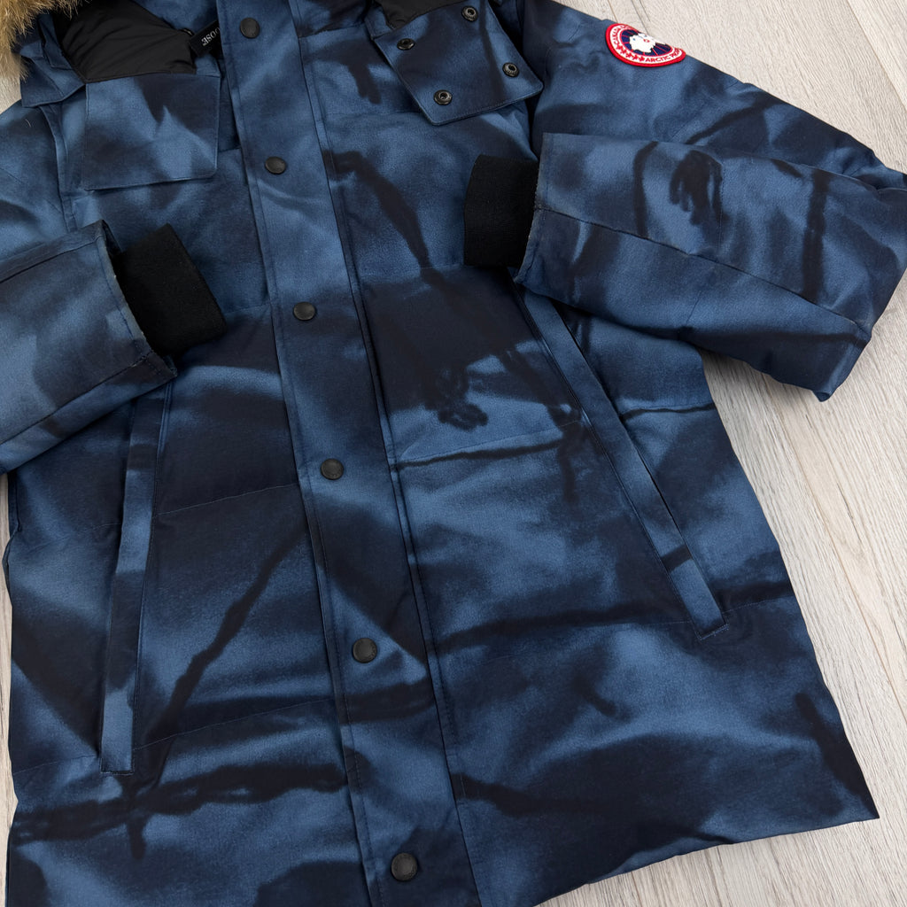 Canada Goose Abstract Blue Parka
 Wyndham Jacket - XS