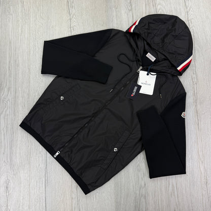 Moncler Men’s Black Maglia Cardigan - XL Slim