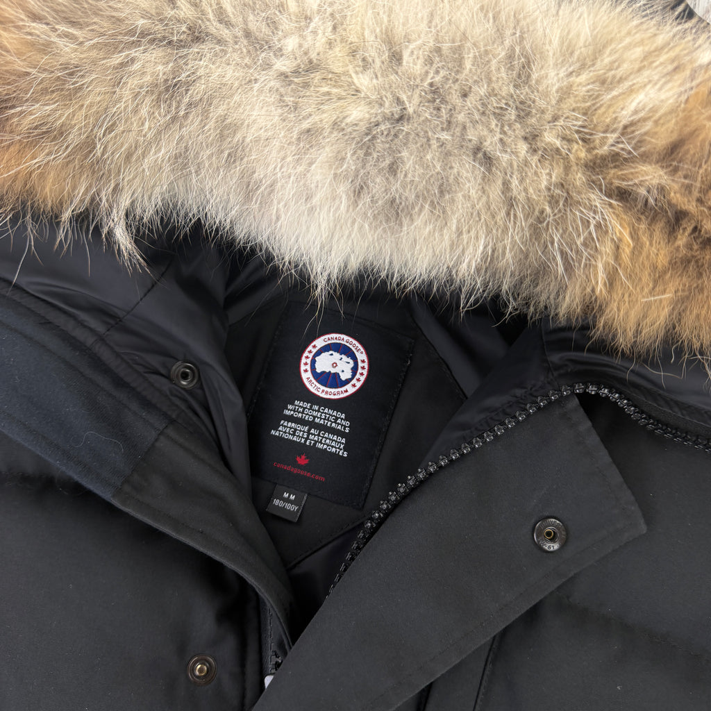 Canada Goose Men’s Black Carson Parker Jacket - Medium