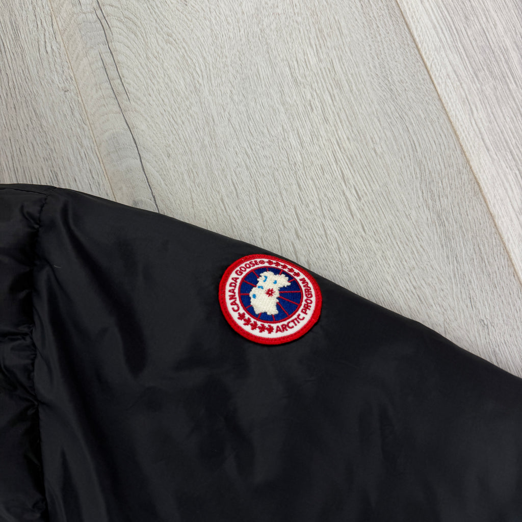 Canada Goose Men’s Black Zip-up Lodge Jacket - XL