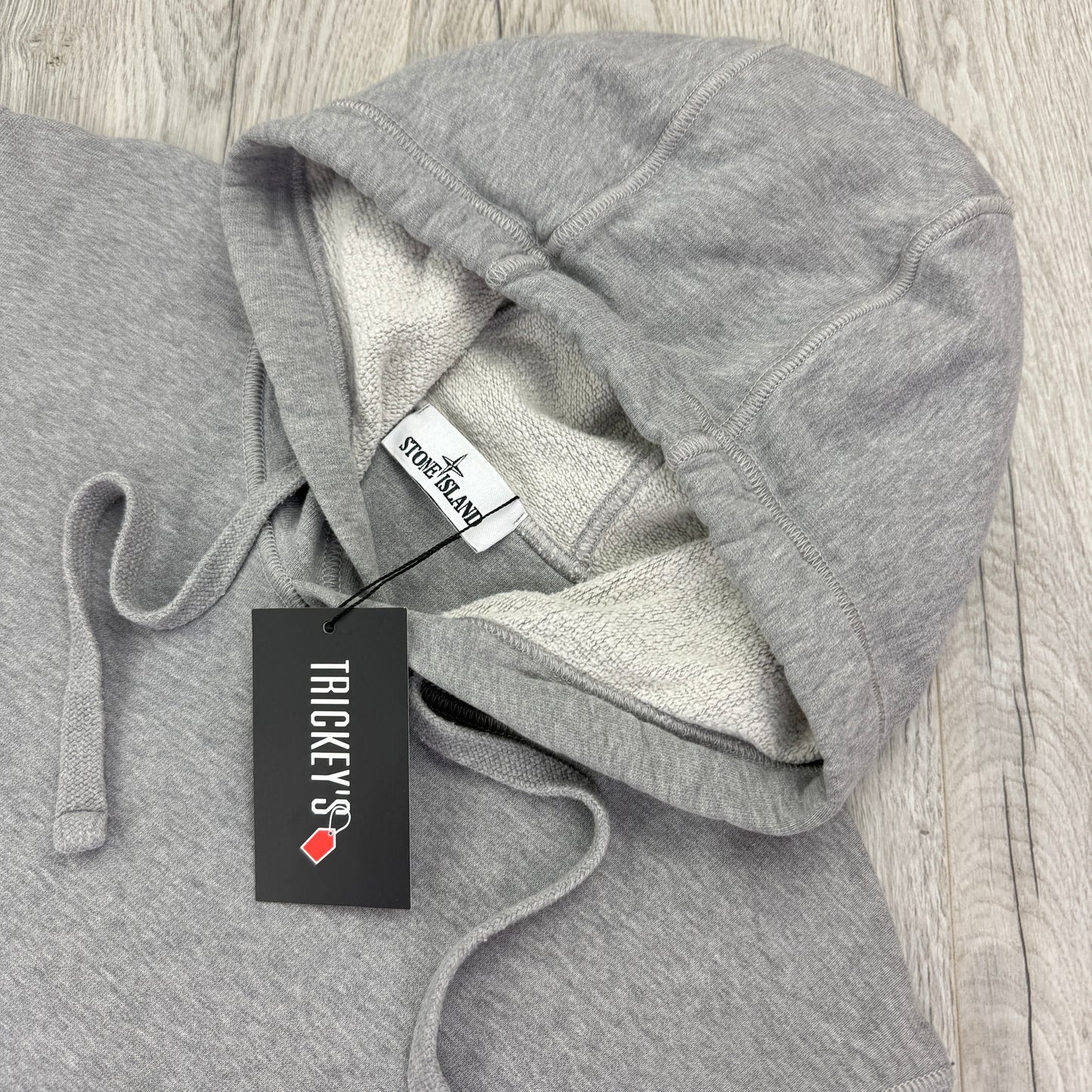 Stone Island Men’s Grey Pullover Hoodie - XL