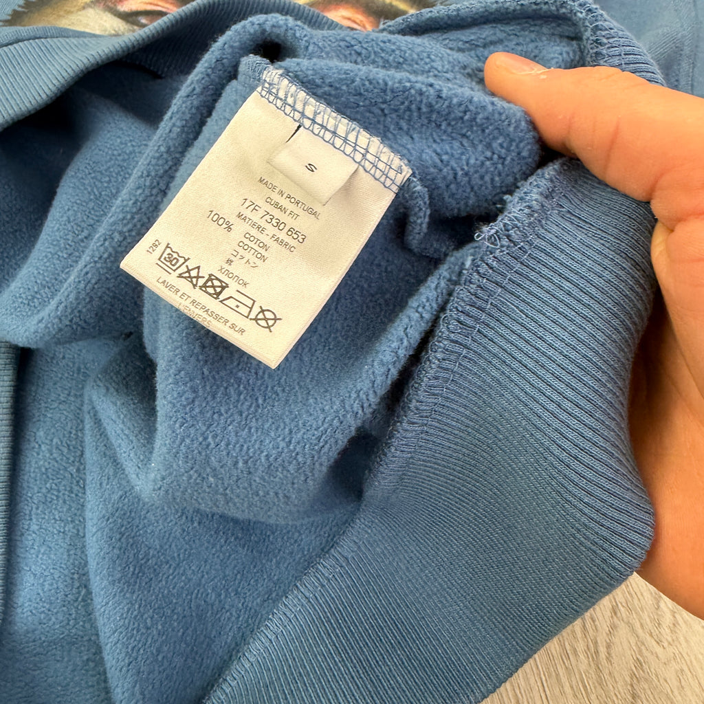 Givenchy Men’s Monkey Brothers Logo Black Crewneck Jumper