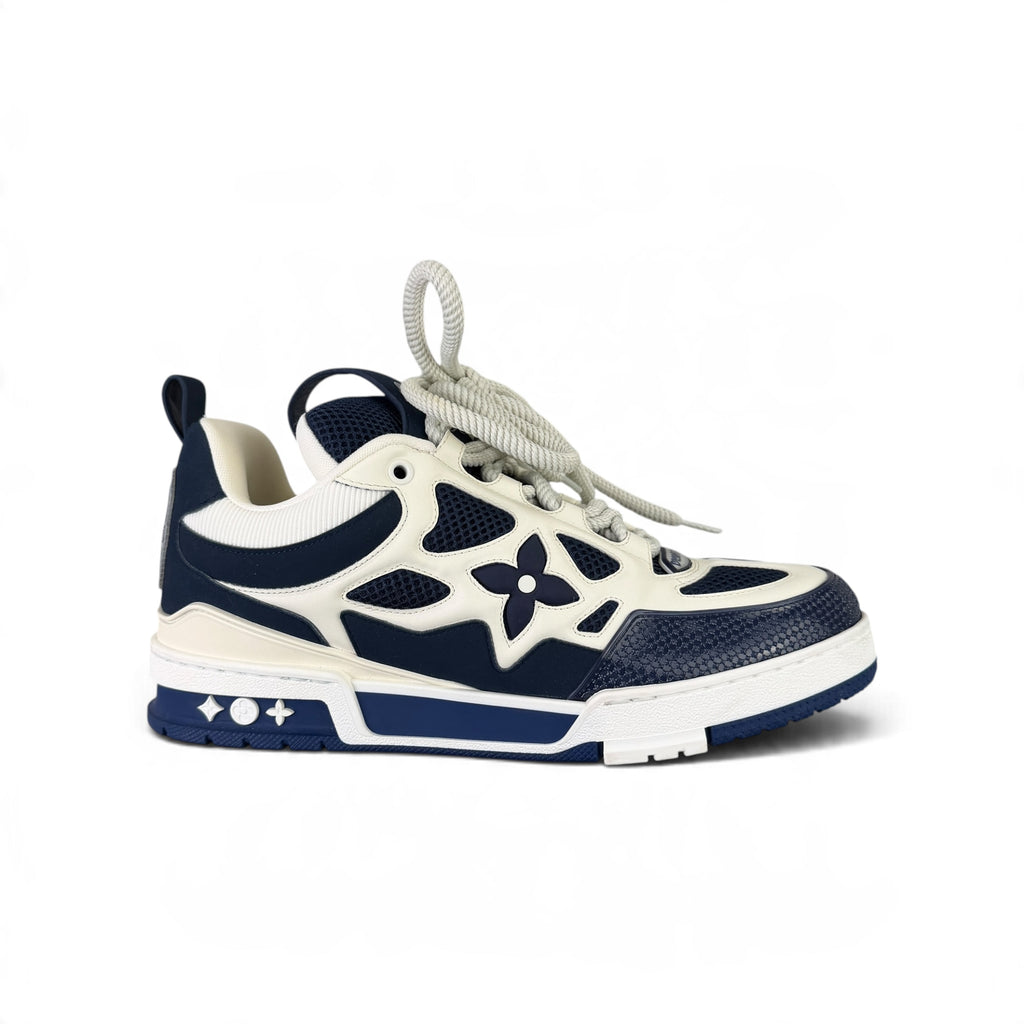 Louis Vuitton Men’s Navy & White Skate Trainers - Uk 8 (Fit 8.5/9)