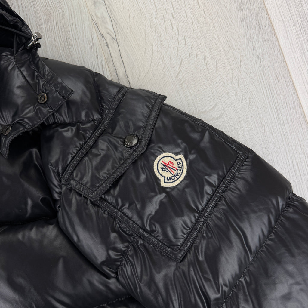 Moncler Men’s Black Maya Jacket - Size 3