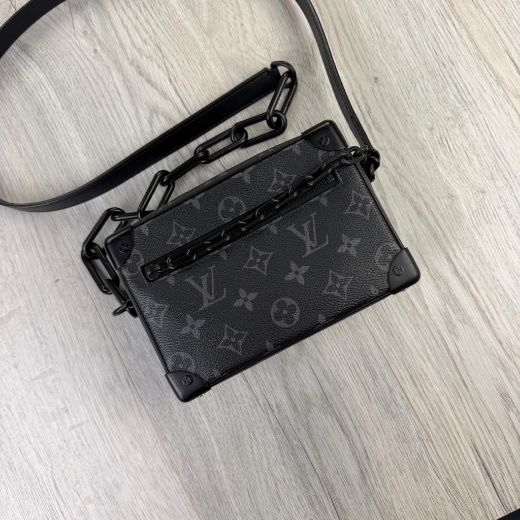 Louis Vuitton Men’s Black Monogram Mini Soft Trunk Bag