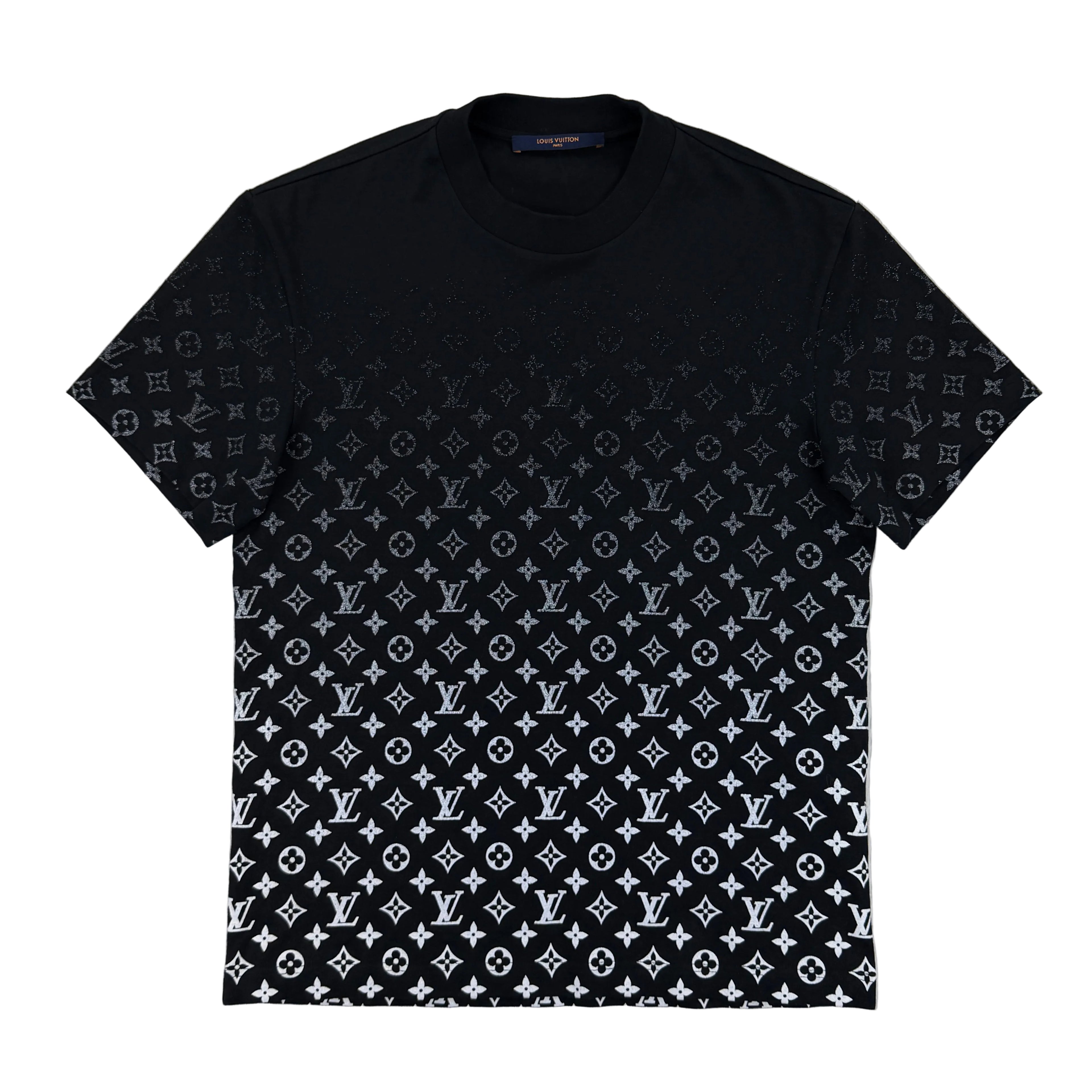 Louis Vuitton Men’s Black Gradient T-shirt