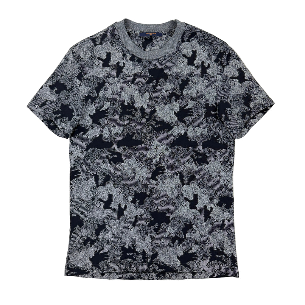 Louis Vuitton Men's Camo Jacquard T-shirt