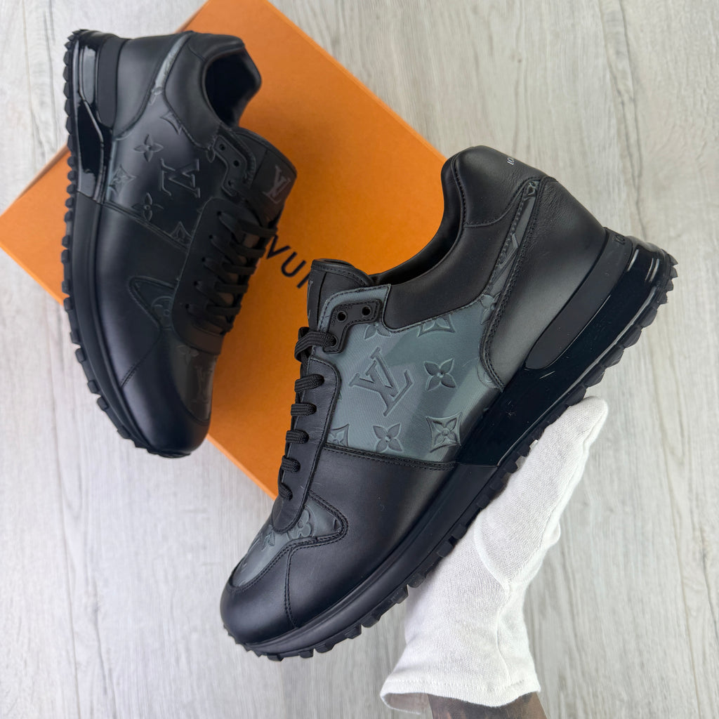 Louis Vuitton Men’s Black Run Away Trainers - Uk 9 (Fit 9.5)