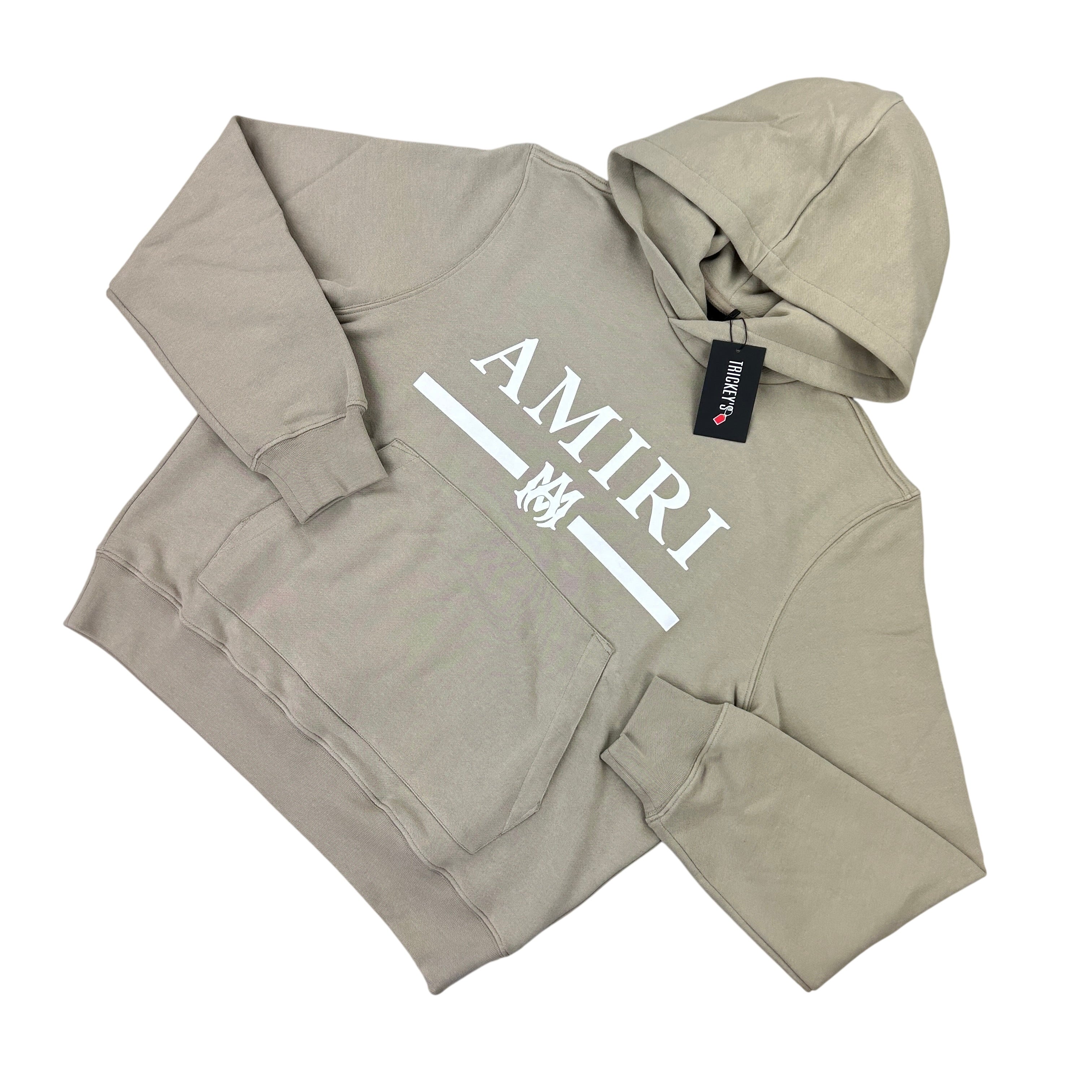Amiri Men’s Beige Pullover Hoodie