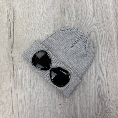 CP Company Men’s Grey Goggle Beanie