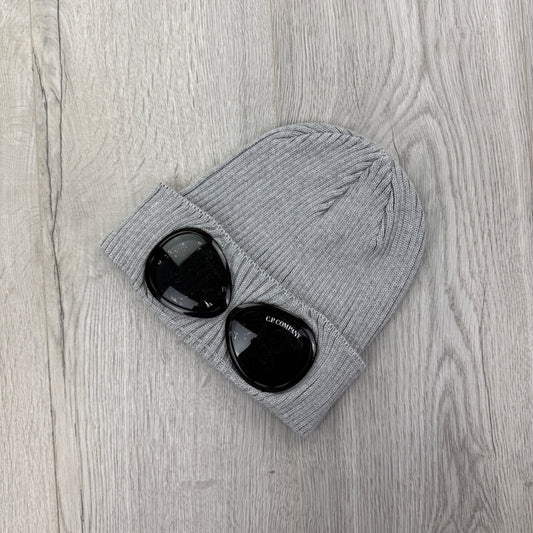 CP Company Men’s Grey Goggle Beanie