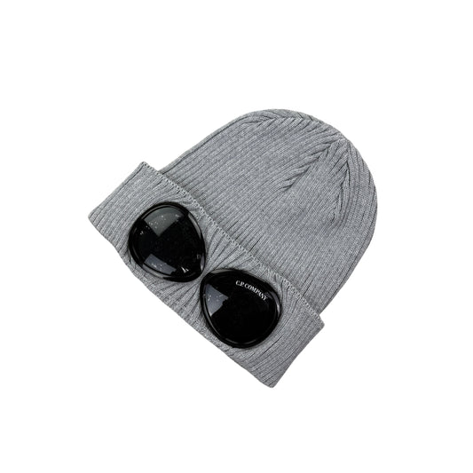 CP Company Men’s Grey Goggle Beanie