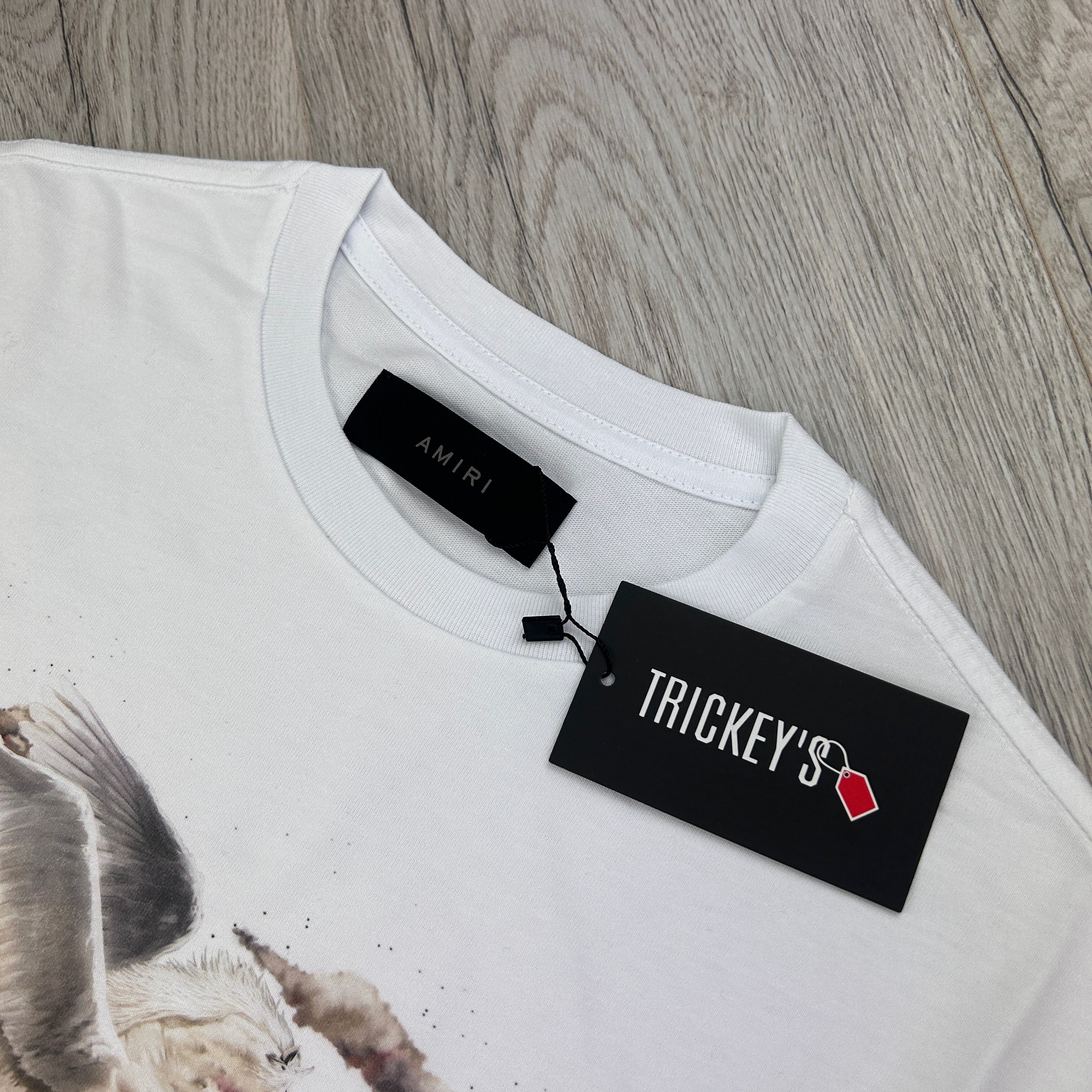 Amiri Men’s Pegasus White T-shirt