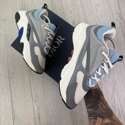 Dior B22 Men’s Baby Blue Runners - 42 (Fit Uk 7/7.5)