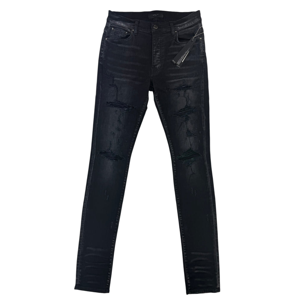 Amiri Men’s Black Ripped Distressed Jeans