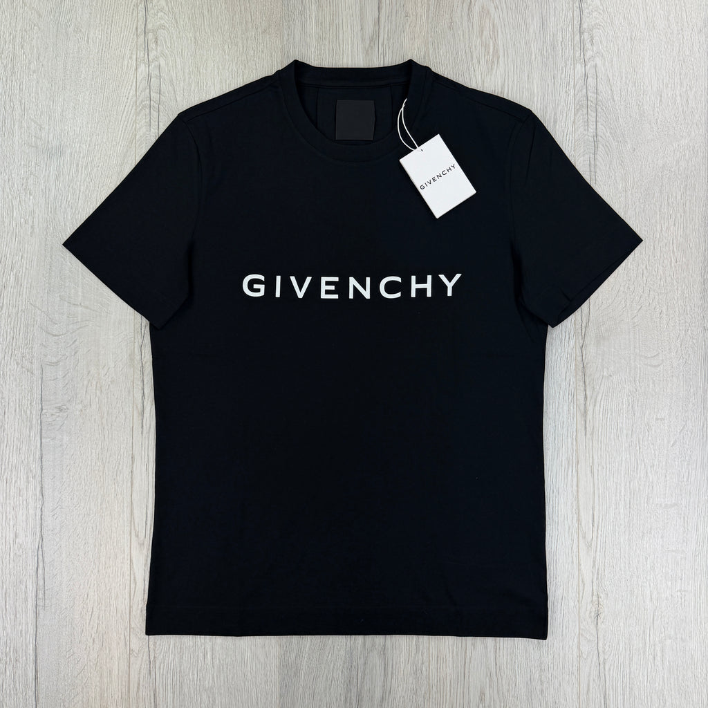 Givenchy Men’s Black T-shirt & Short Set - Large