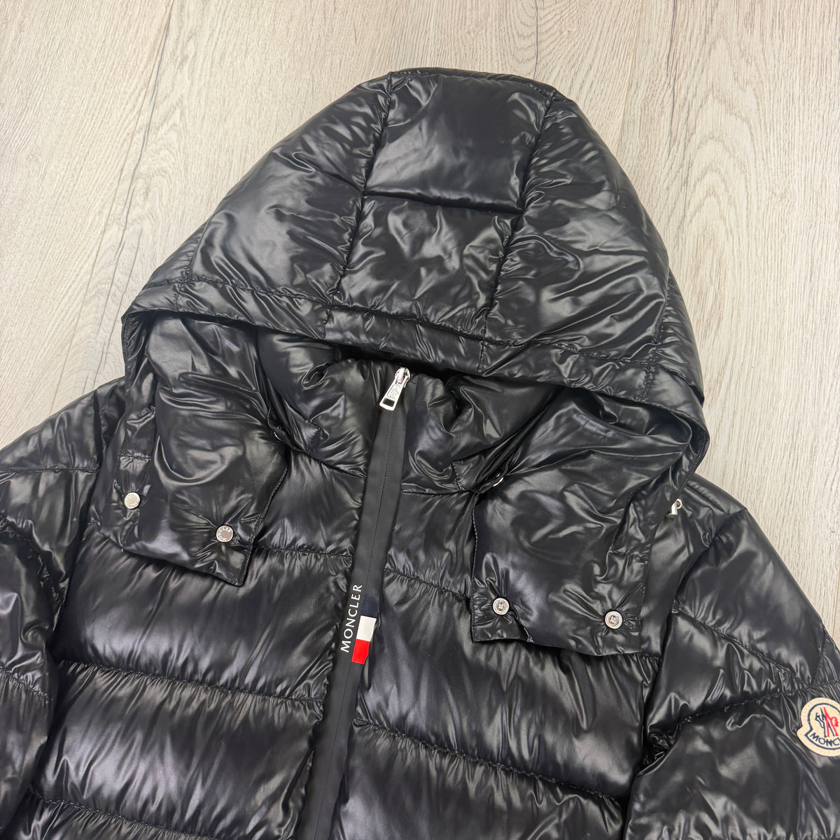Moncler Men’s Cuvellier Giubbotto Black Puffer Jacket - Size 3