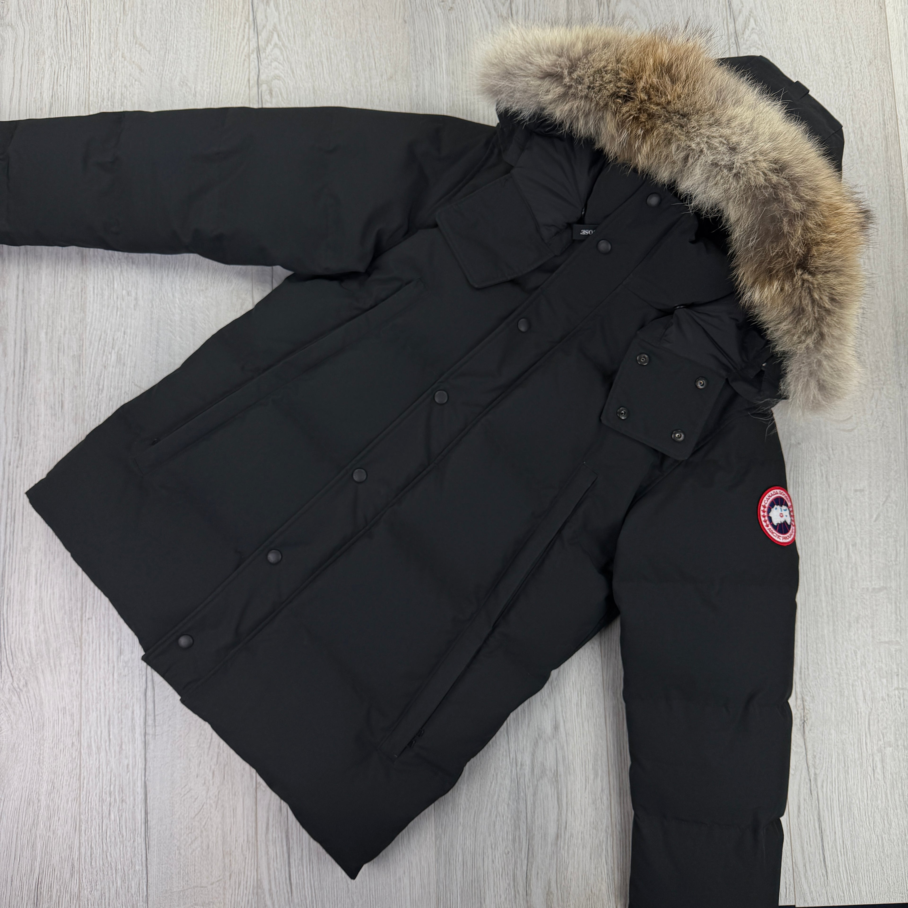 Canada Goose Men’s Black Wyndham Parker Jacket - Medium