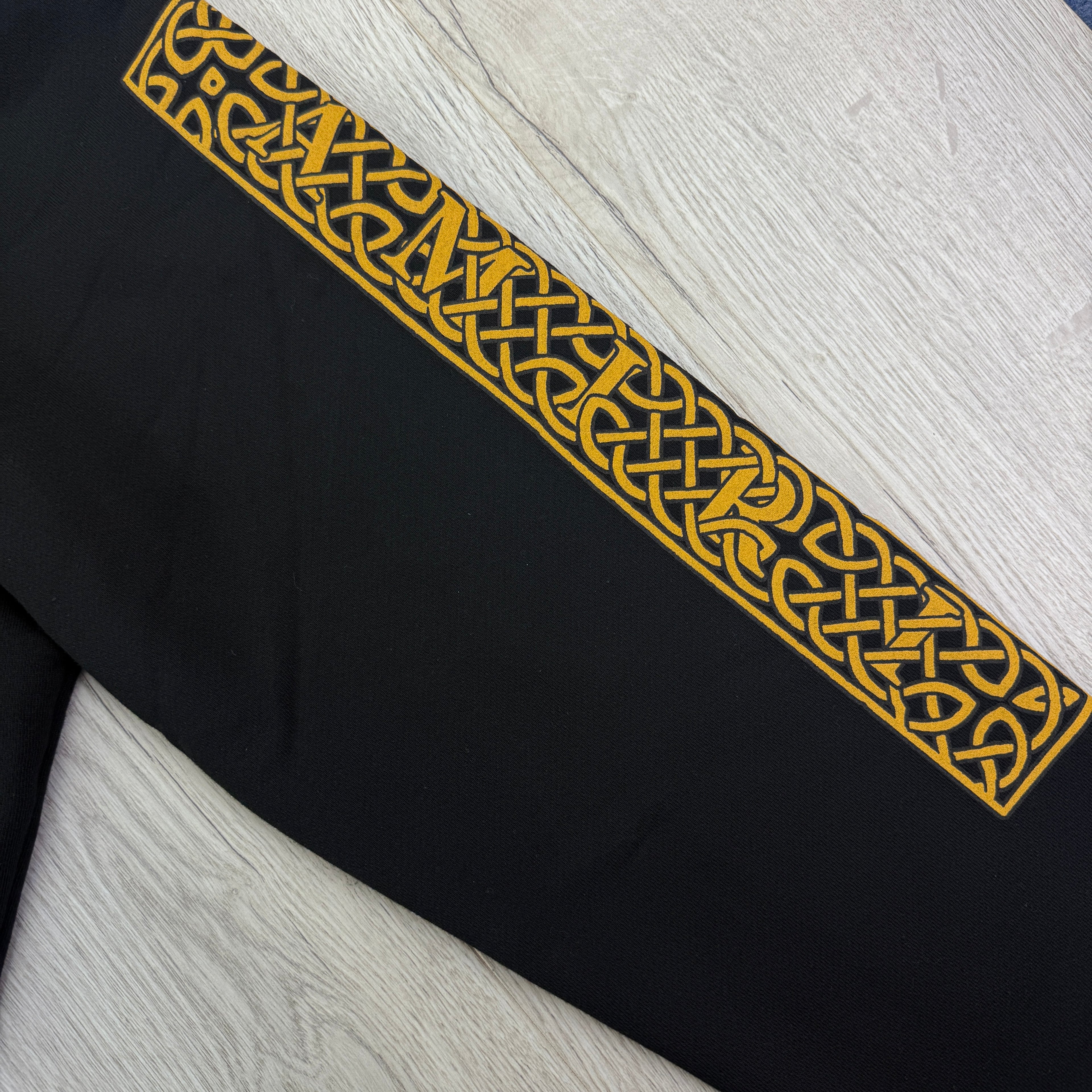 Amiri Men’s Landscape Frame Black Pullover Hoodie - XL