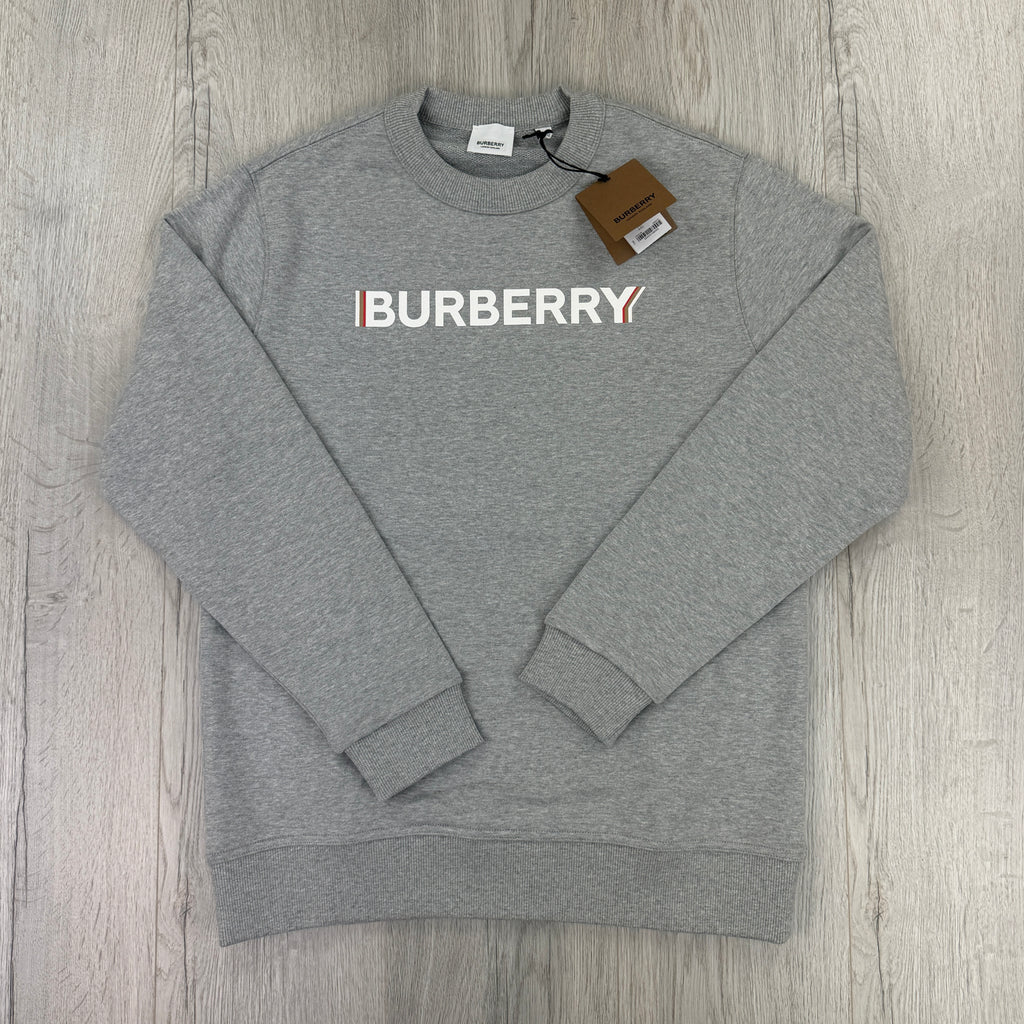 Burberry Men’s Grey Crewneck Jumper