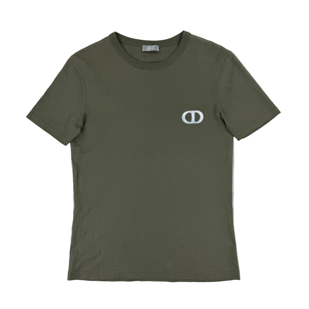 Christian Dior Men’s Khaki Green T-shirt - XS