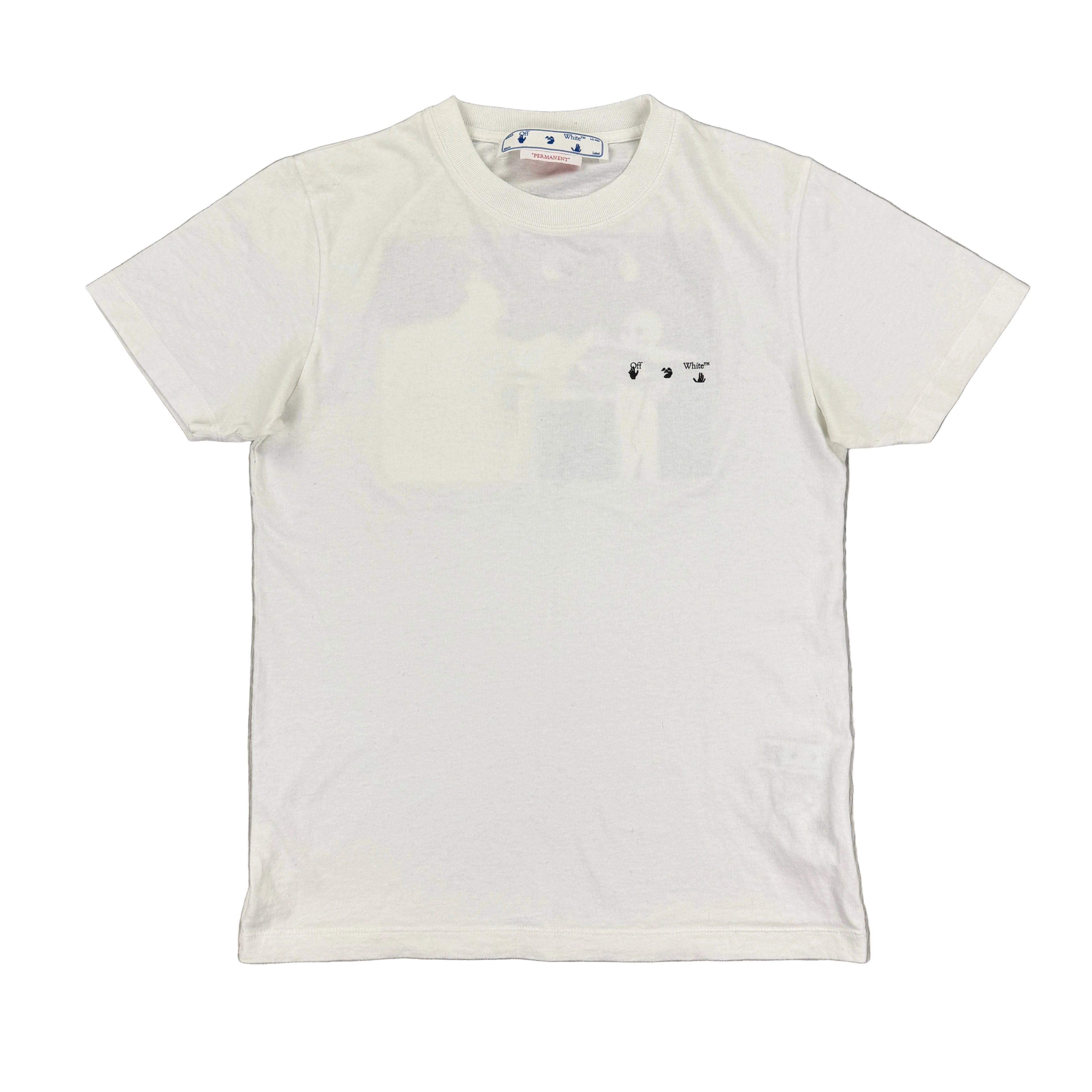 Off White Men’s White Caravaggio T-shirt - XS