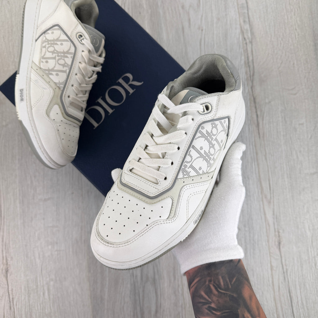 Dior B27 Men’s White Low Runners - 41.5 (Fit Uk 7.5/8)