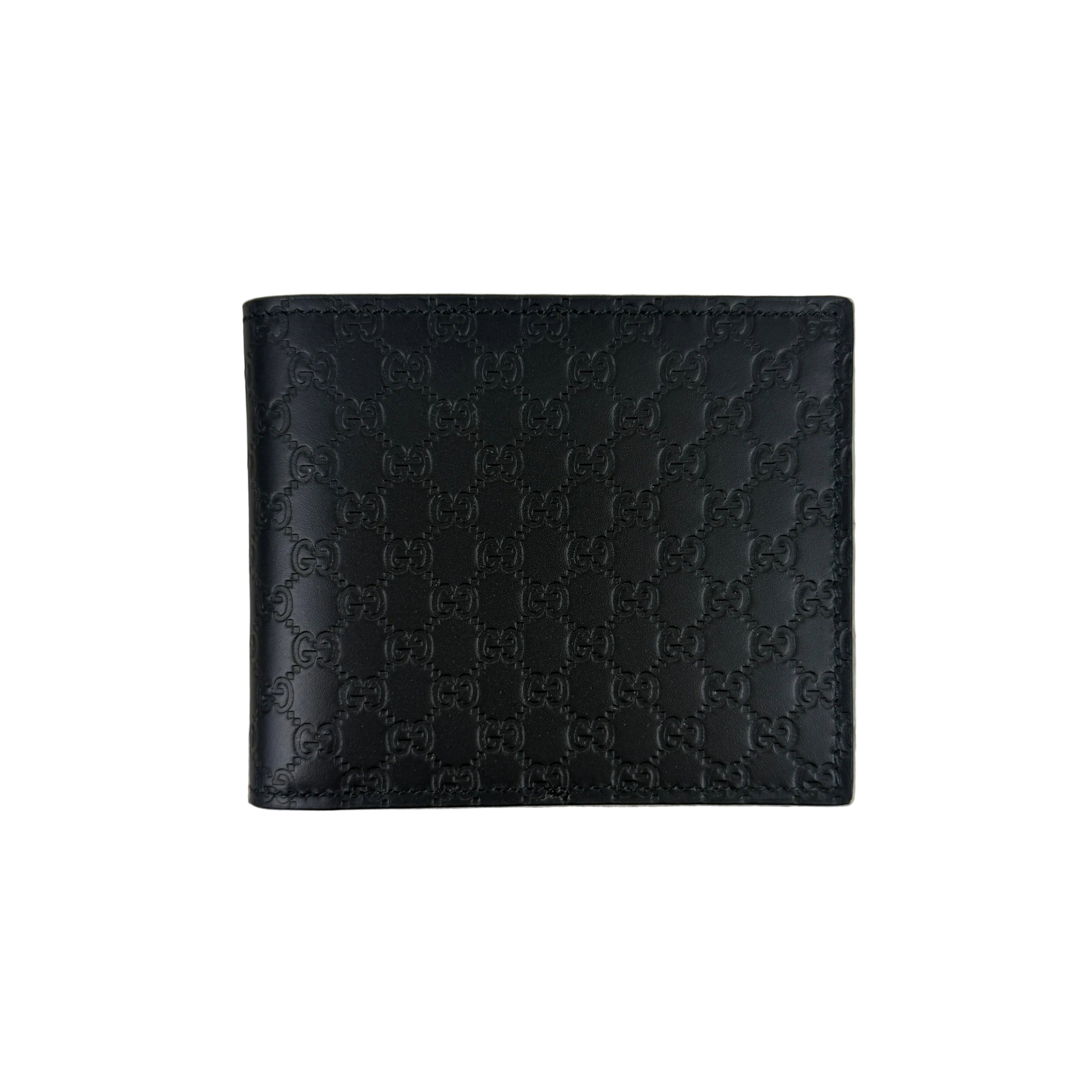 Gucci Men’s GG Leather Monogram Wallet
