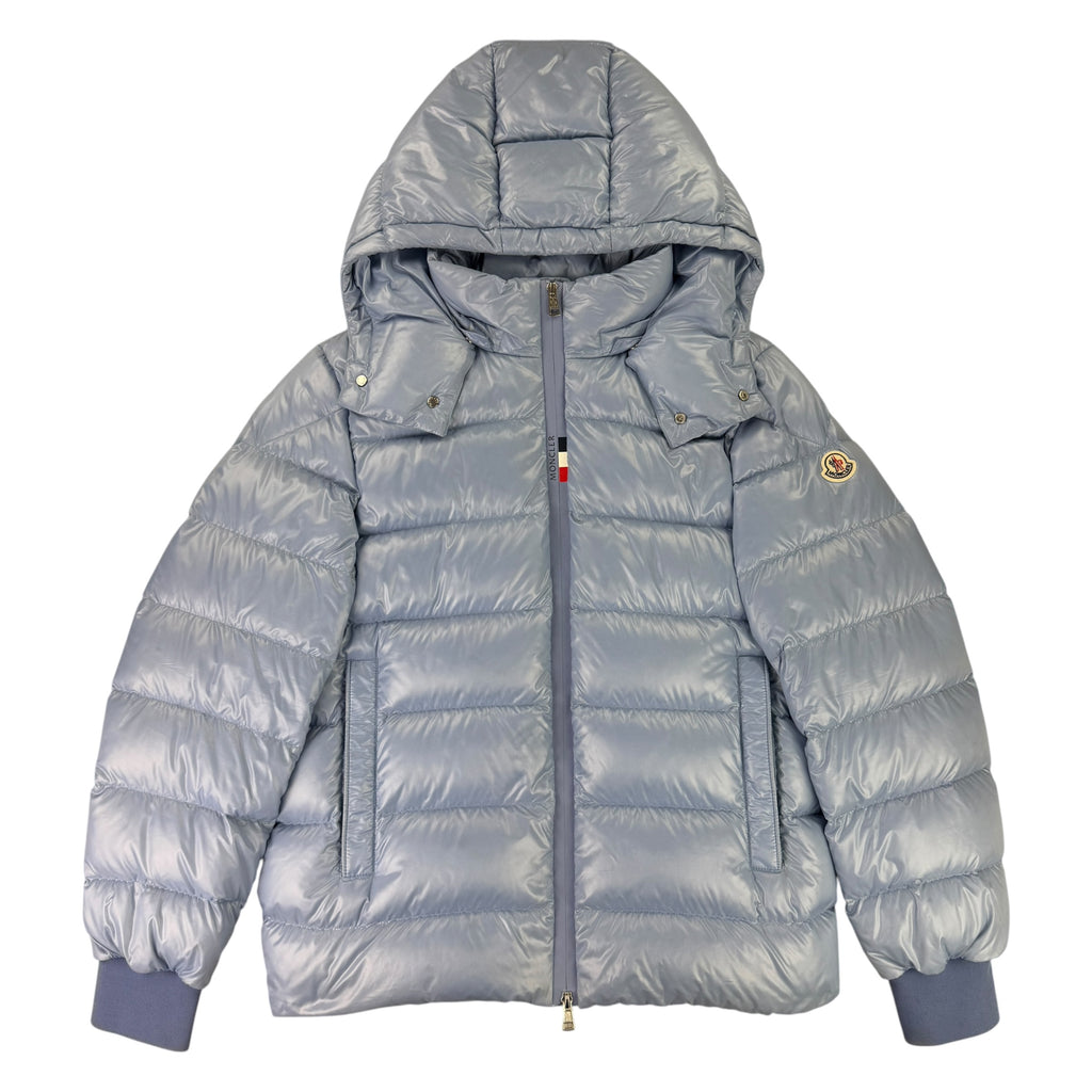 Moncler Men’s Cuvellier Baby Blue Zip-up Down Jacket - Size 4