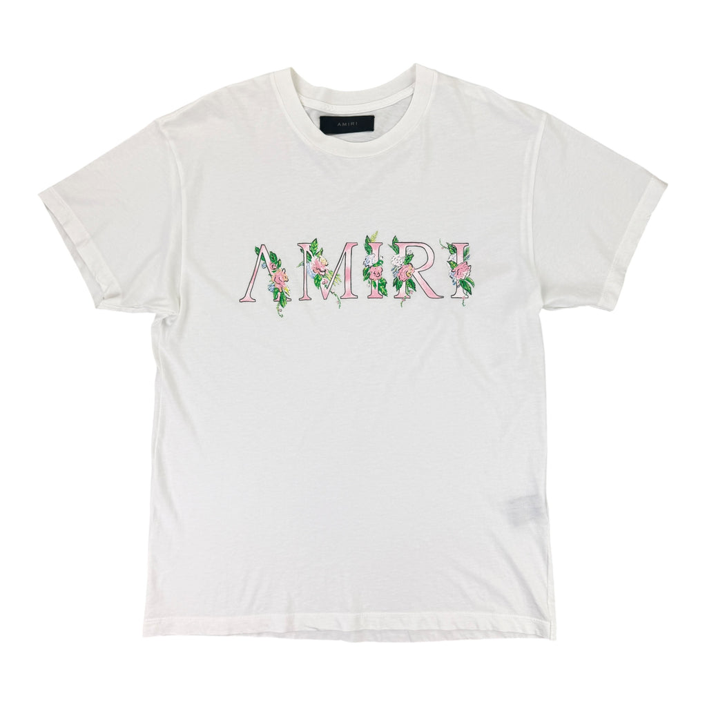 Amiri Men’s White T-shirt - Large