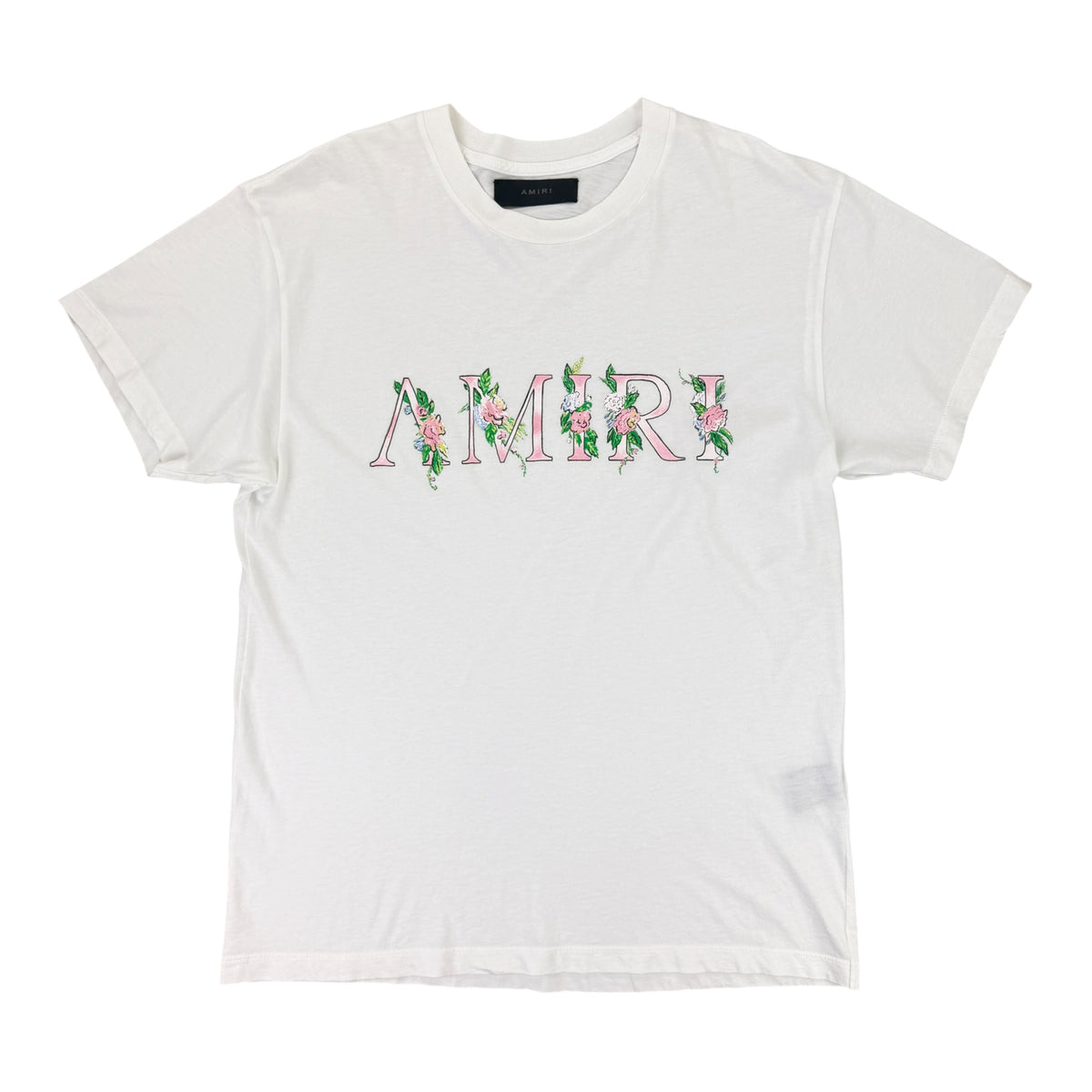 Amiri Men’s White T-shirt - Large