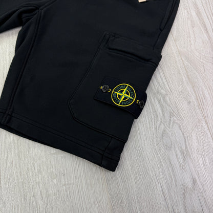 Stone Island Men’s Black Jersey Shorts