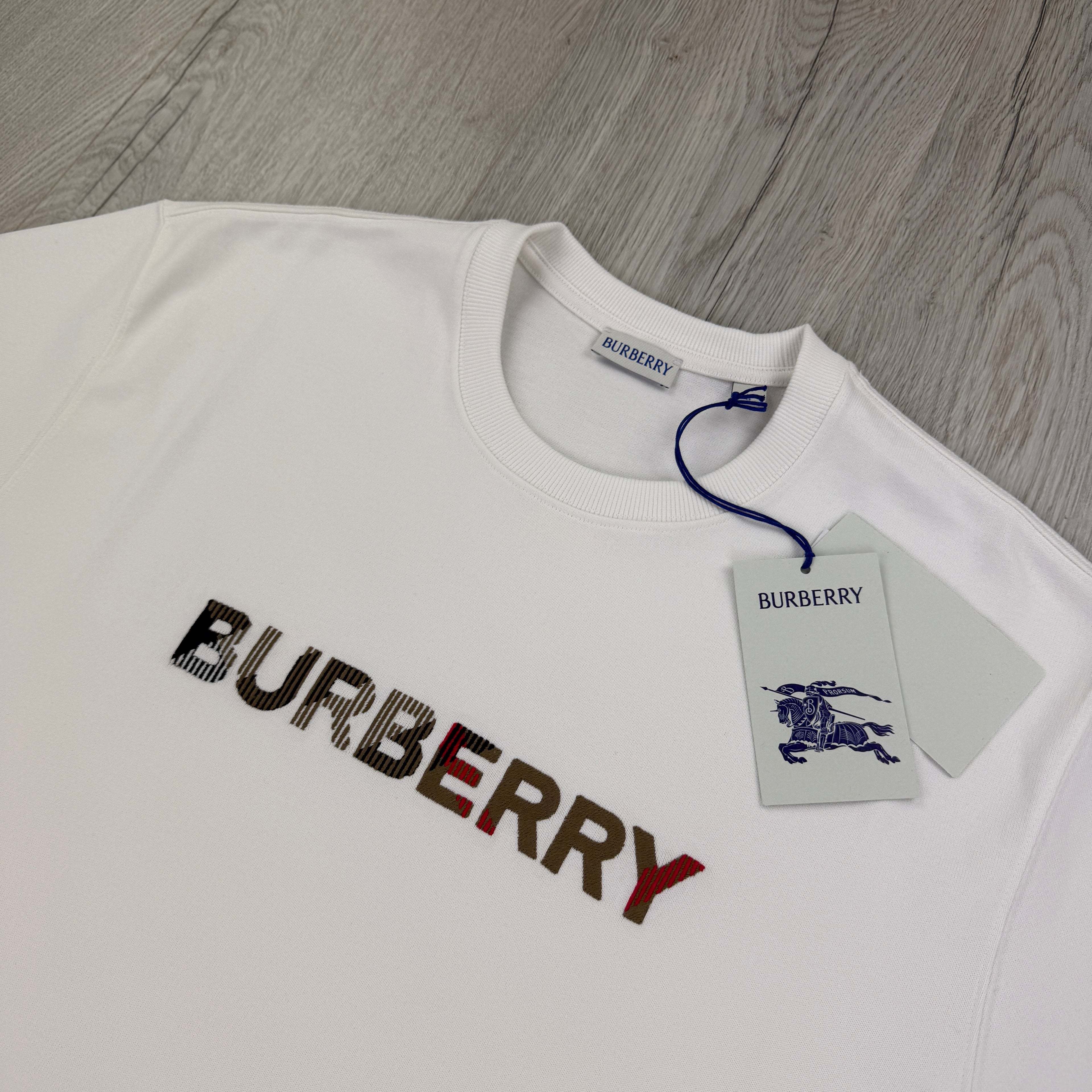 Burberry Men’s White T-shirt