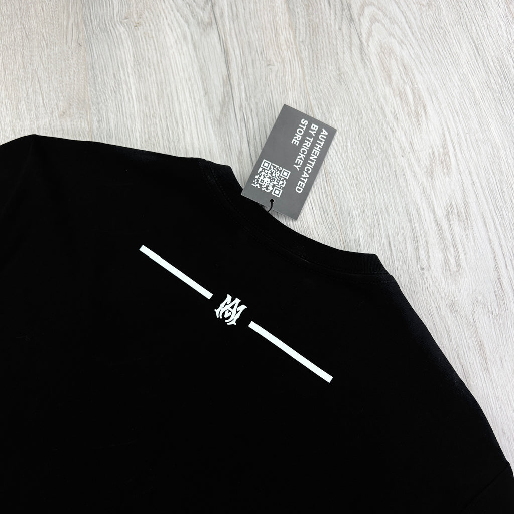 Amiri Men’s Black T-shirt & Short Set - XS