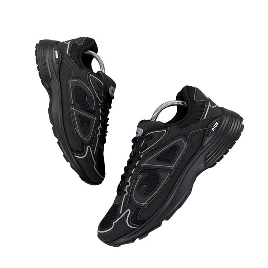 Dior B30 Men’s Triple Black Trainers - 44 (Fit Uk 10)