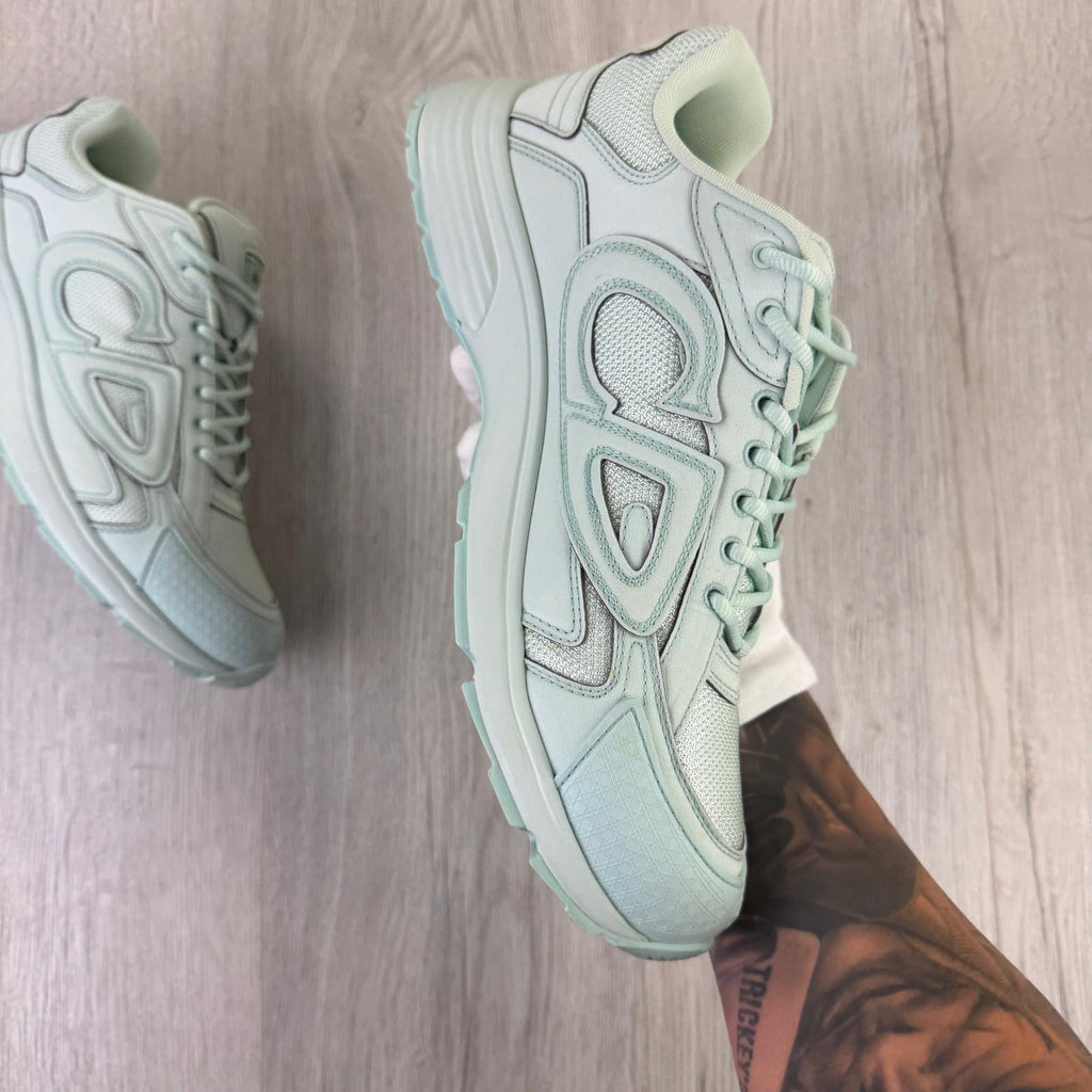 Dior x Stone Island B30 Men’s Mint Green Trainers - 43 (Uk 9)