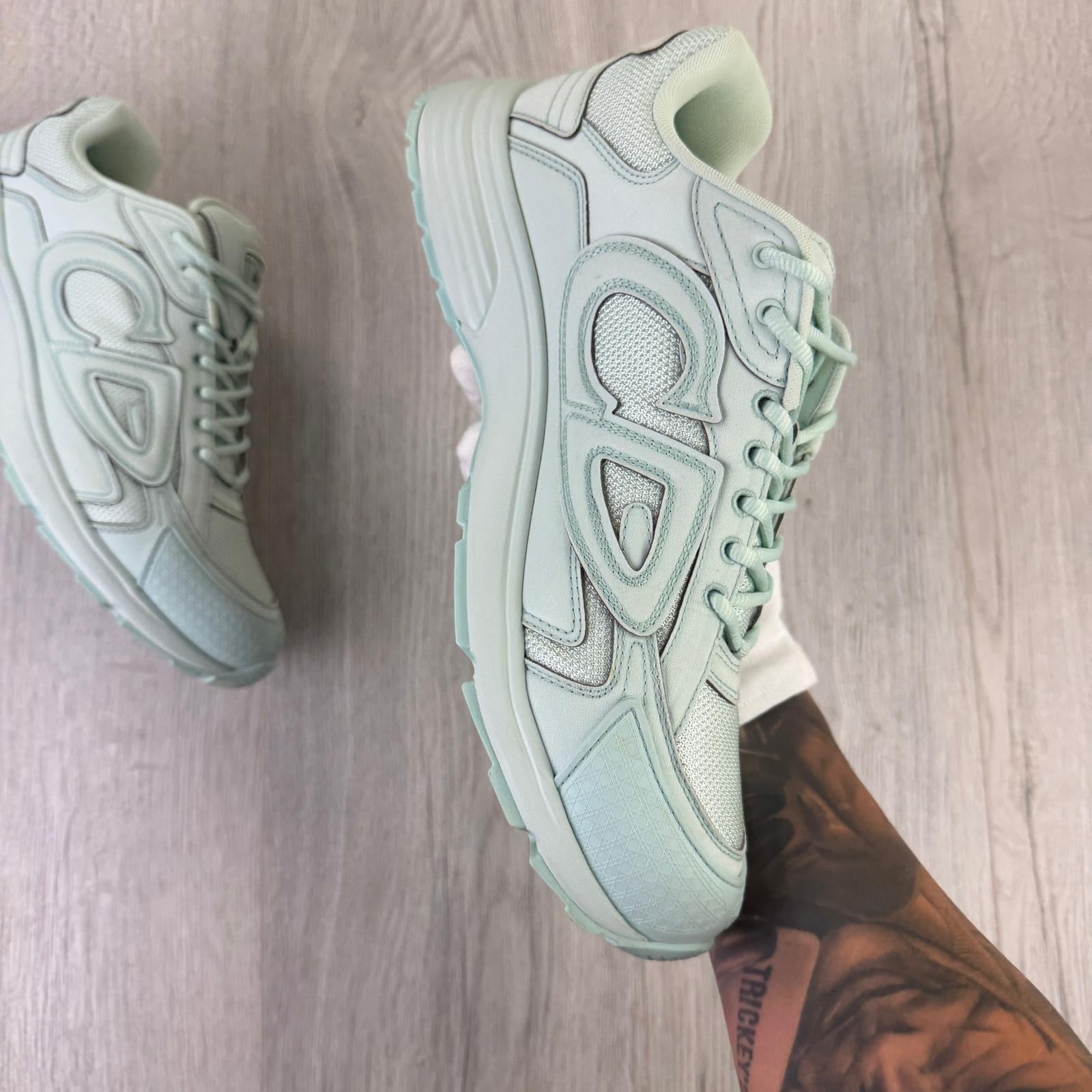Dior x Stone Island B30 Men’s Mint Green Trainers - 43 (Uk 9)