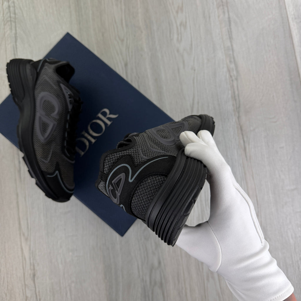 Dior B30 Countdown Tech Black Trainers - 42 (Fit Uk 8)