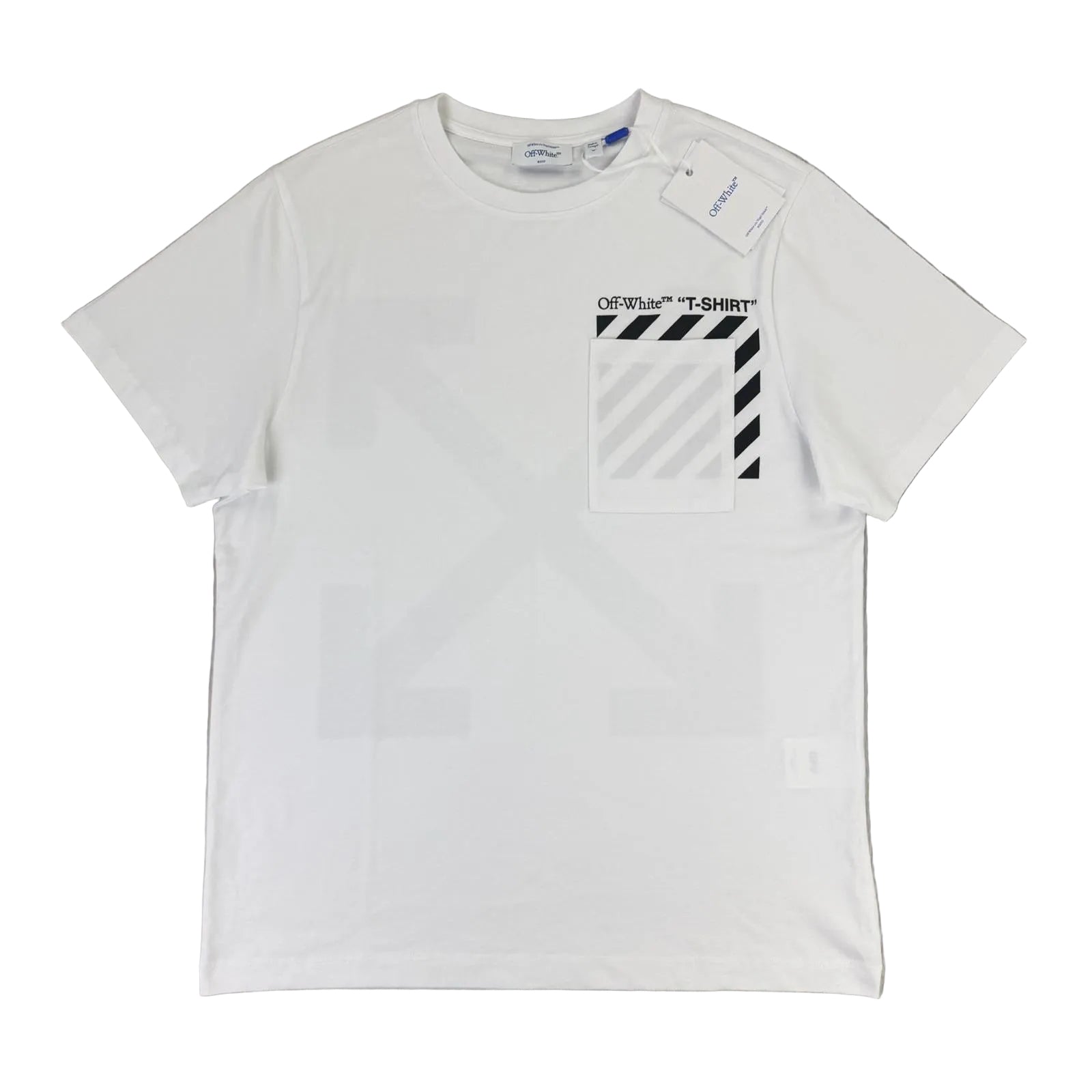 Off White Men’s White T-shirt - Medium