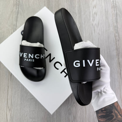 Givenchy Men’s Black Sliders