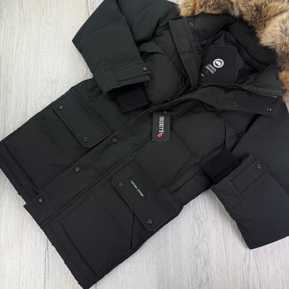 Canada Goose Men’s Black Emory Parker Jacket - XS
