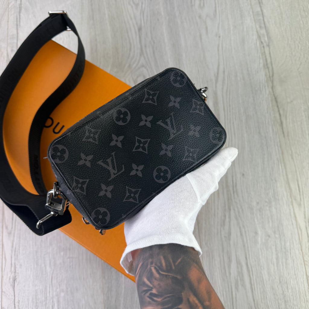 Louis Vuitton Men’s Black Monogram Alpha Wearable Shoulder Bag