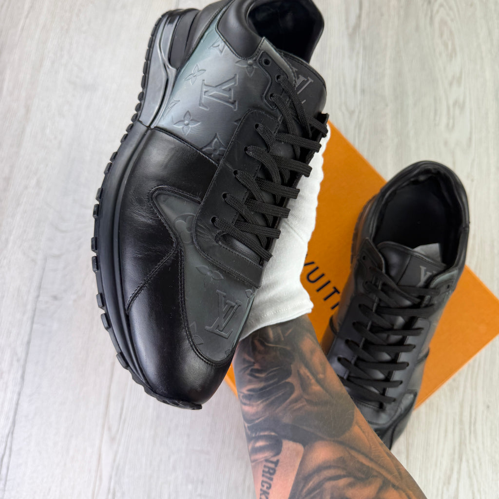 Louis Vuitton Men’s Black Run Away Trainers - Uk 11