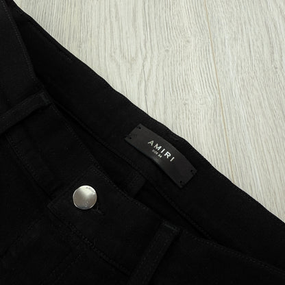 Amiri Men’s Black Plane Slim Jeans - Uk 34