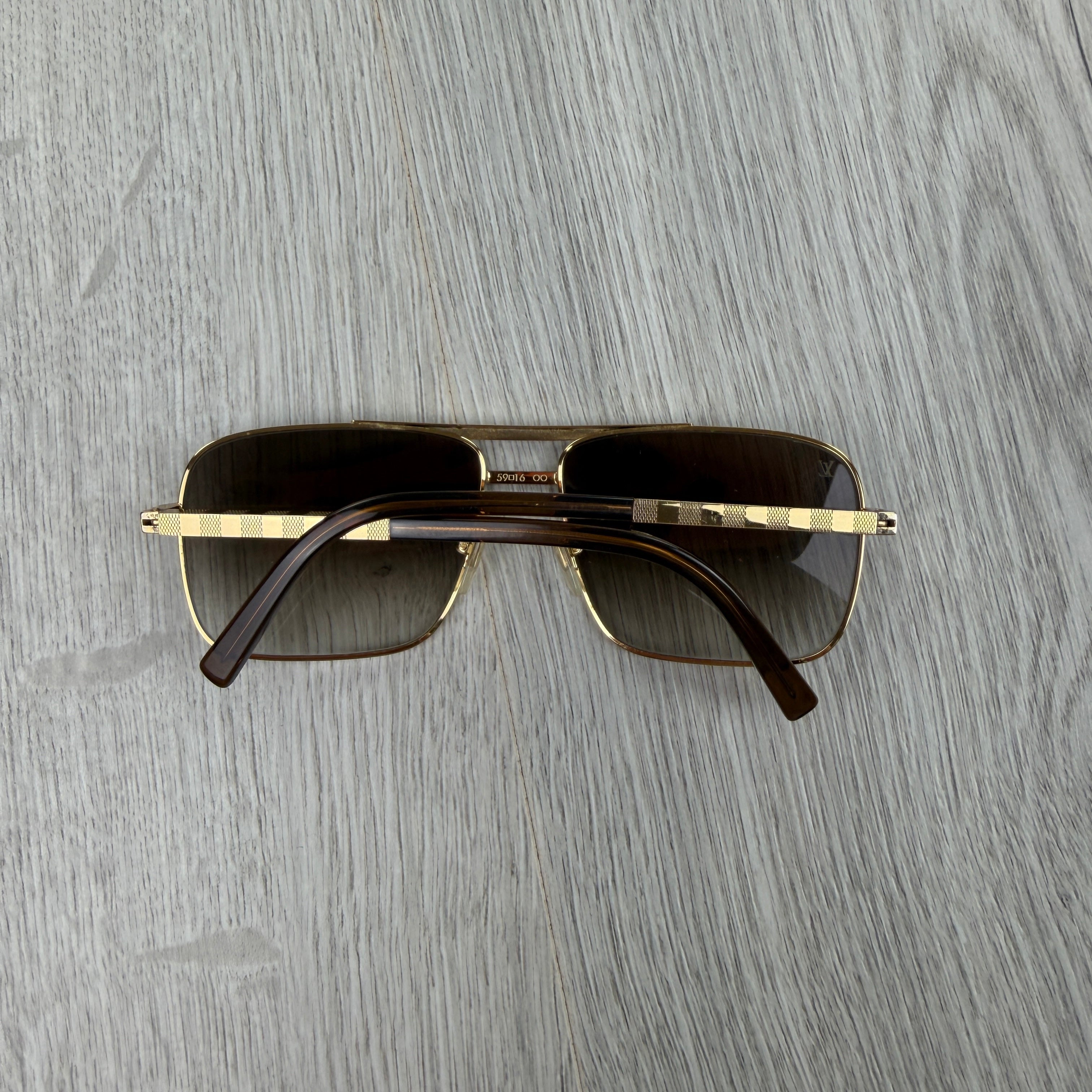 Louis Vuitton Men’s Gold Attitude Sunglasses