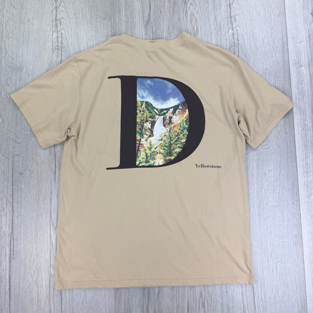 Christian Dior Men’s Beige T-shirt - XL Oversized