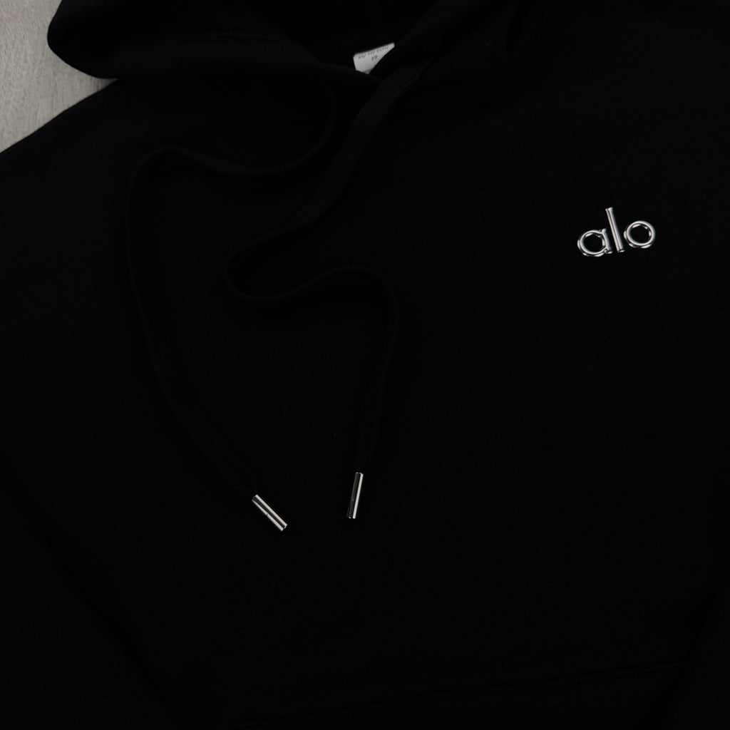 Alo Women’s Pullover Black Hoodie
