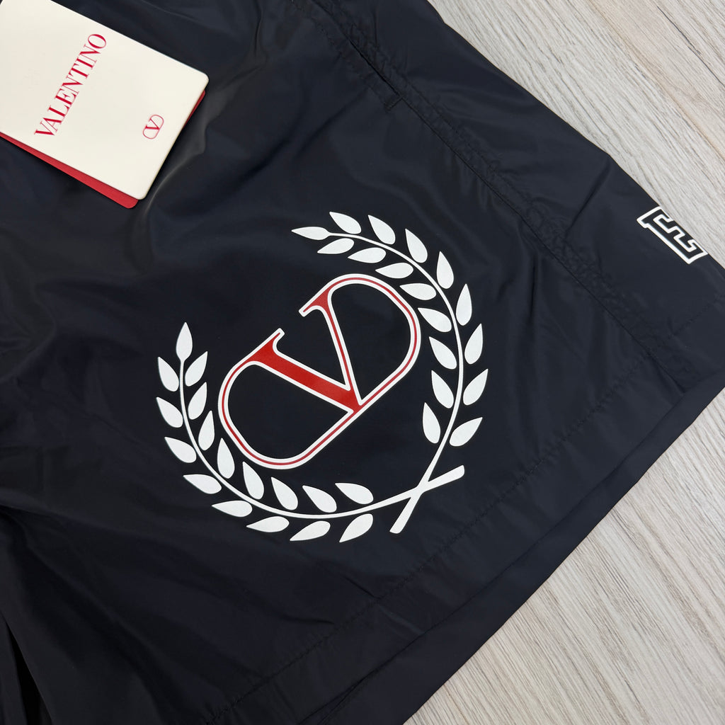 Valentino Men’s Black Swim Shorts