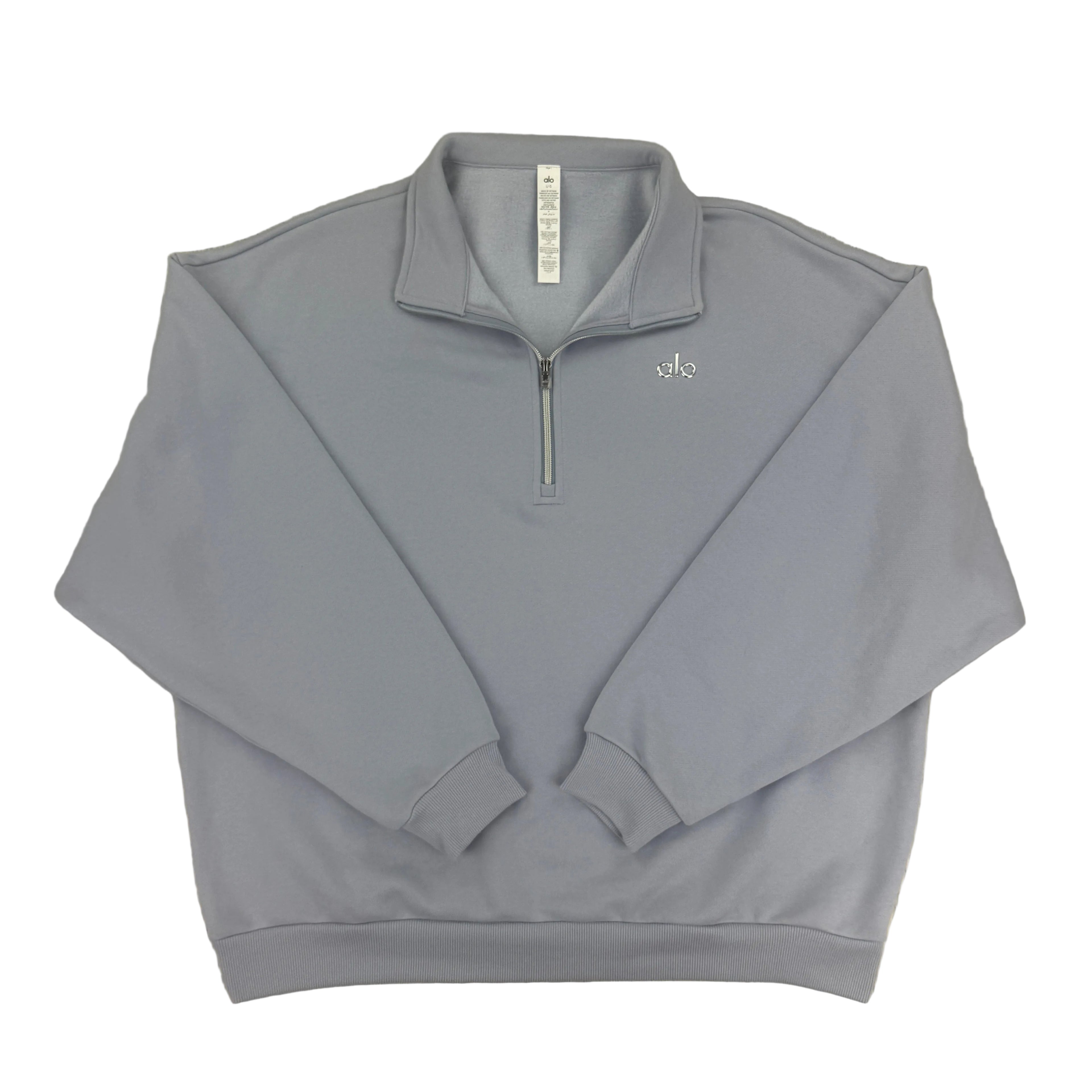 Alo Men’s Baby Blue 1/4 Zip Fleece