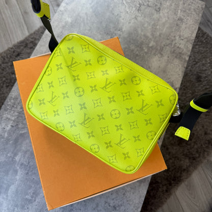 Louis Vuitton Men’s Neon Yellow Outdoor Messenger Bag